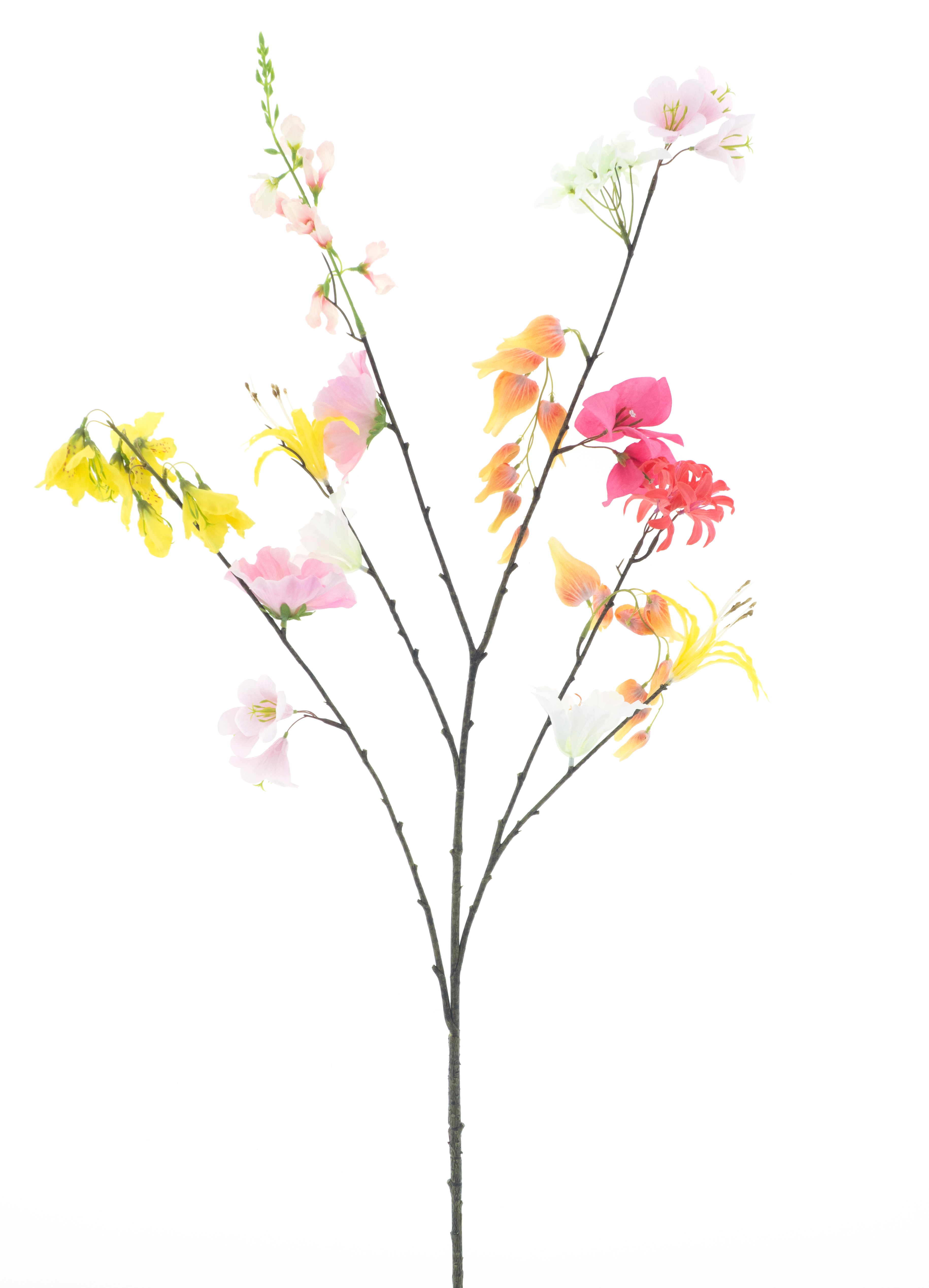 Mixed flower spraymixed cream 119cm