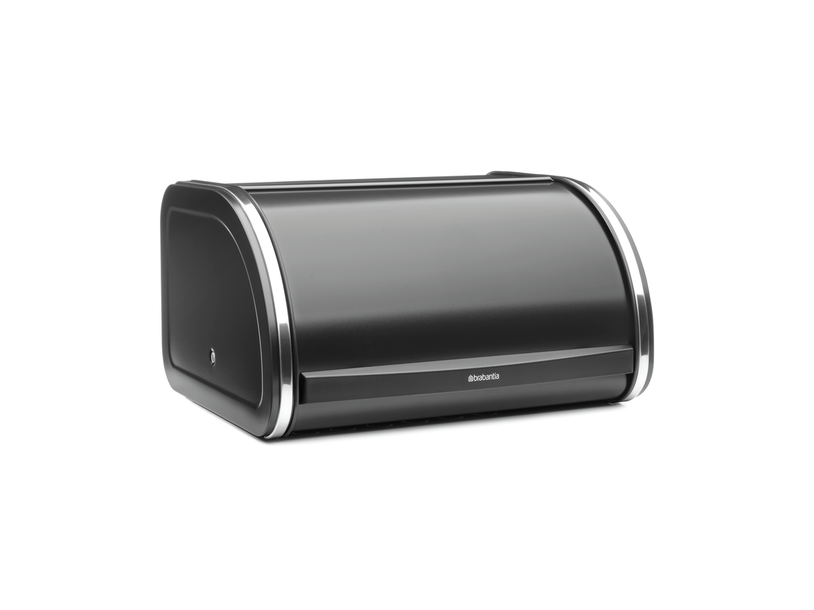 Brabantia broodtrommel met schuifdeksel matt black