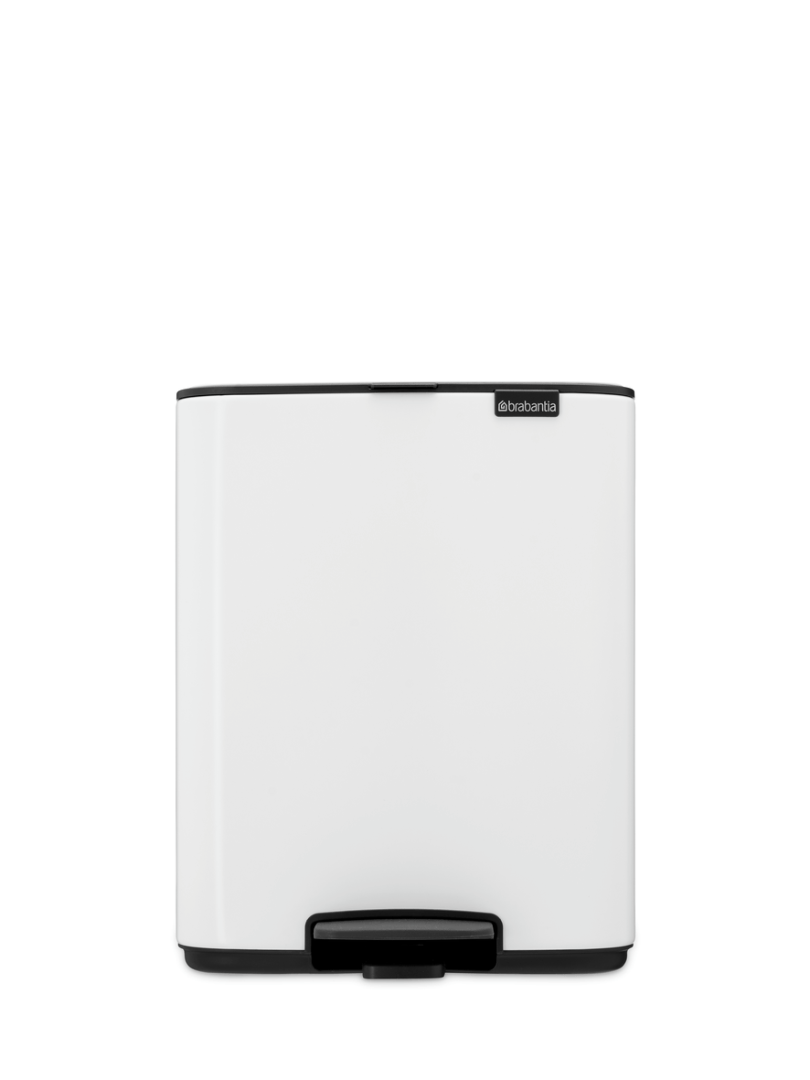 Brabantia Bo pedaalemmer 12 liter white