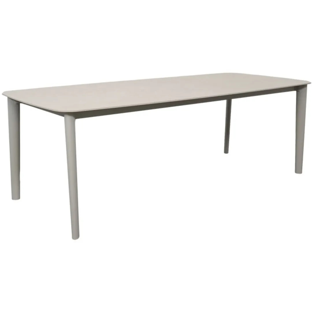 Qopps Helia tuintafel 220x100 cm latte light