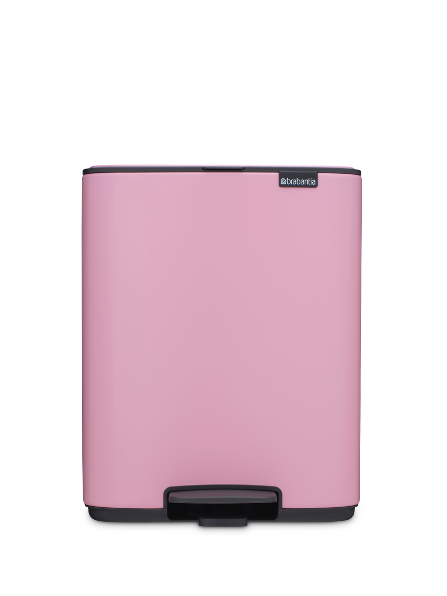 Brabantia Bo pedaalemmer 12 liter lilac pink