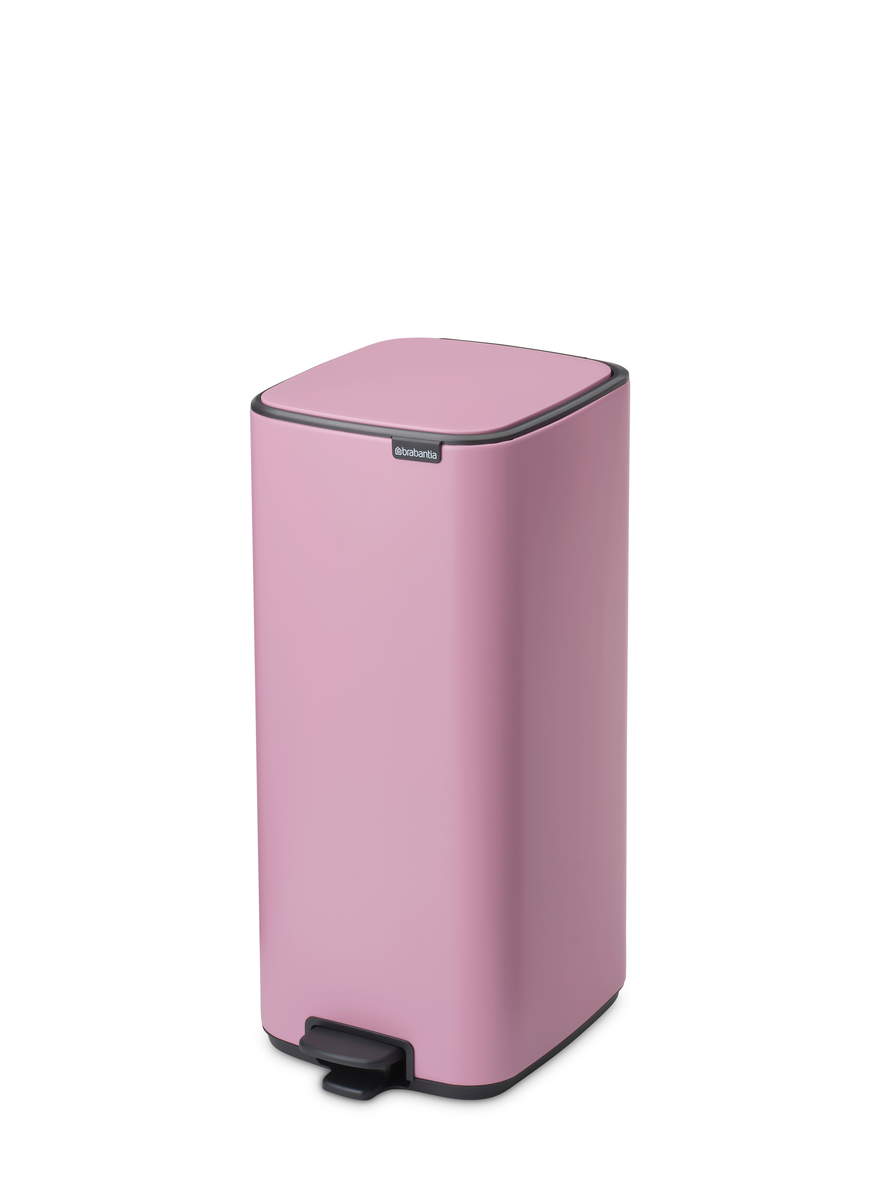Brabantia Bo pedaalemmer 30 liter lilac pink