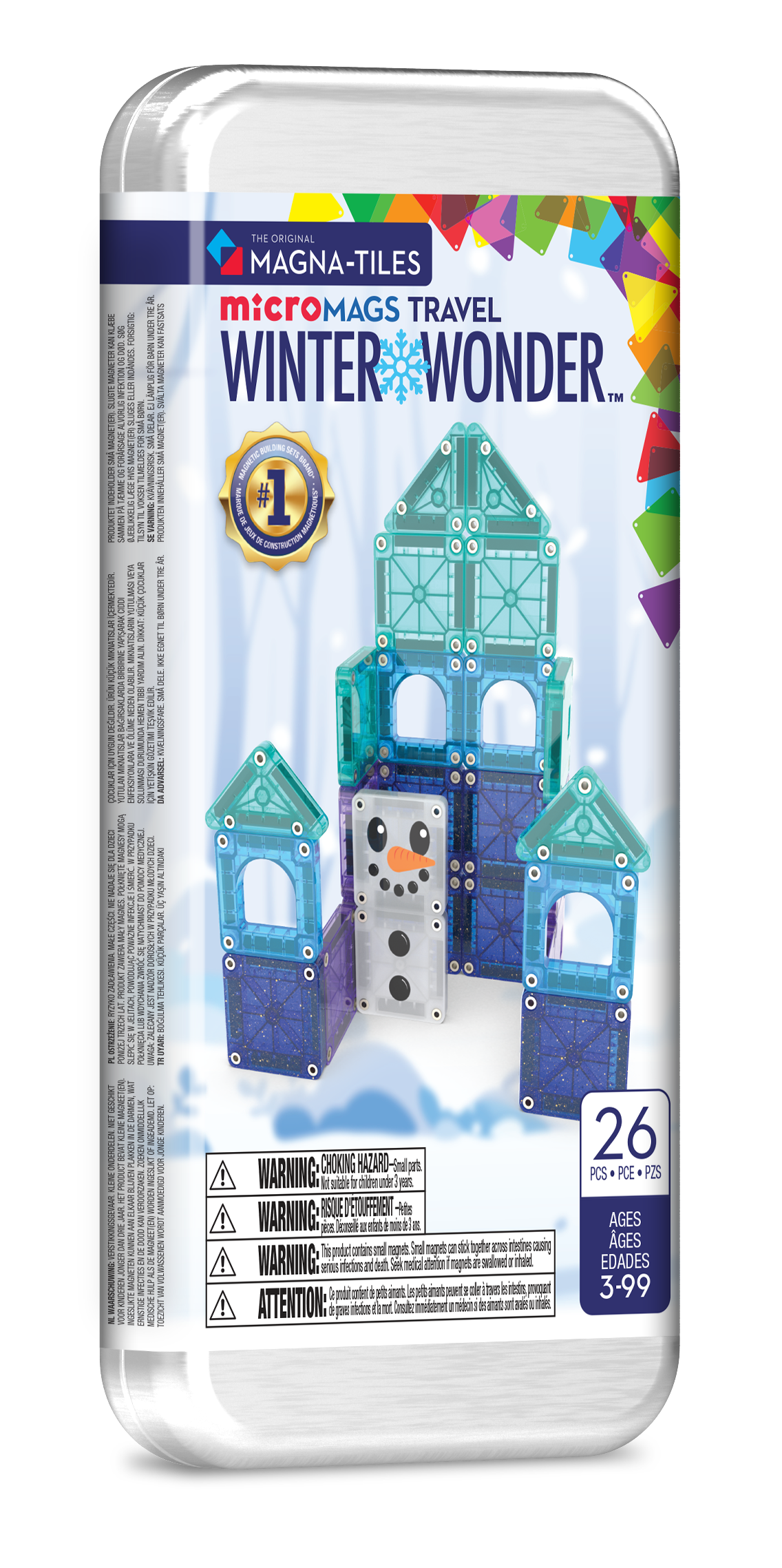 MagnaTiles winter wonder travel set 26 delig afbeelding
