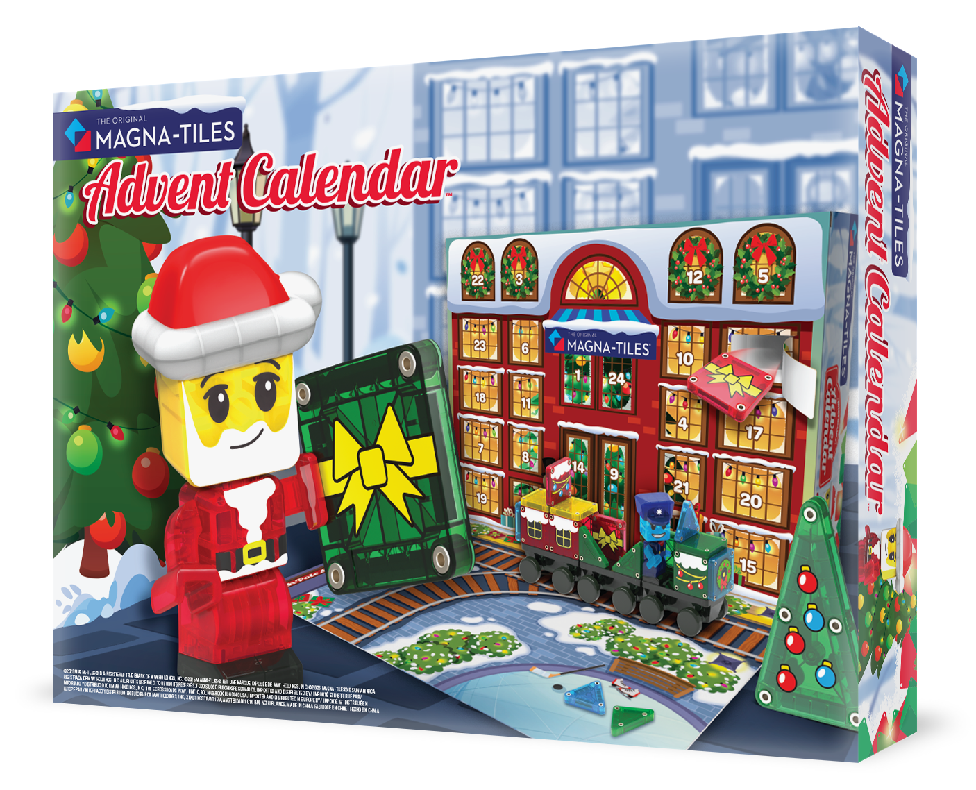 MagnaTiles adventskalander afbeelding