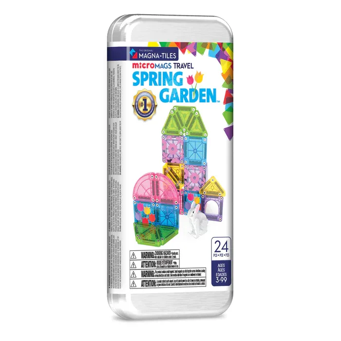 MAGNA TILES micro MAGS Spring Garden 24 delig travelset afbeelding