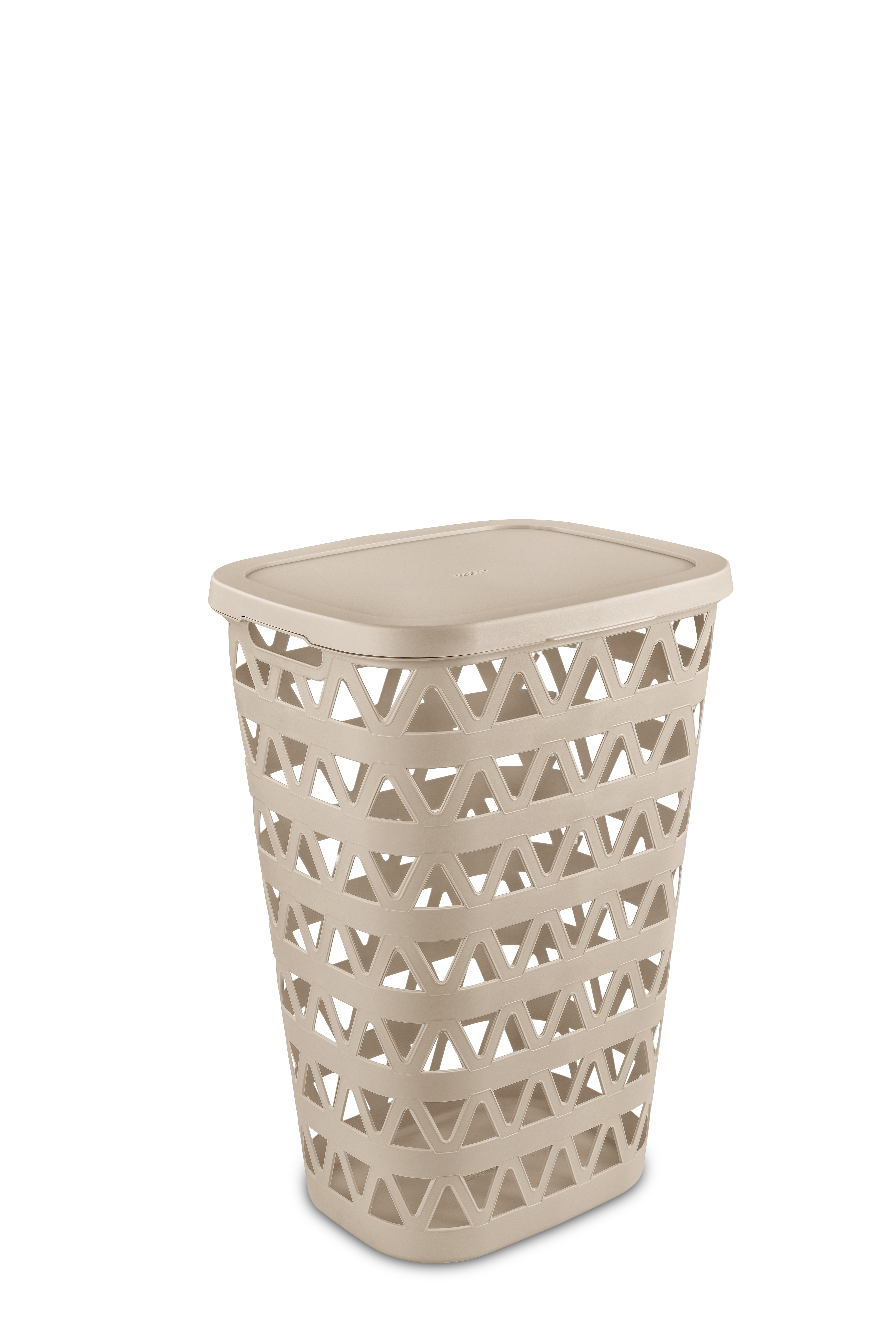 Curver oceana wasbox met deksel 55 liter wit