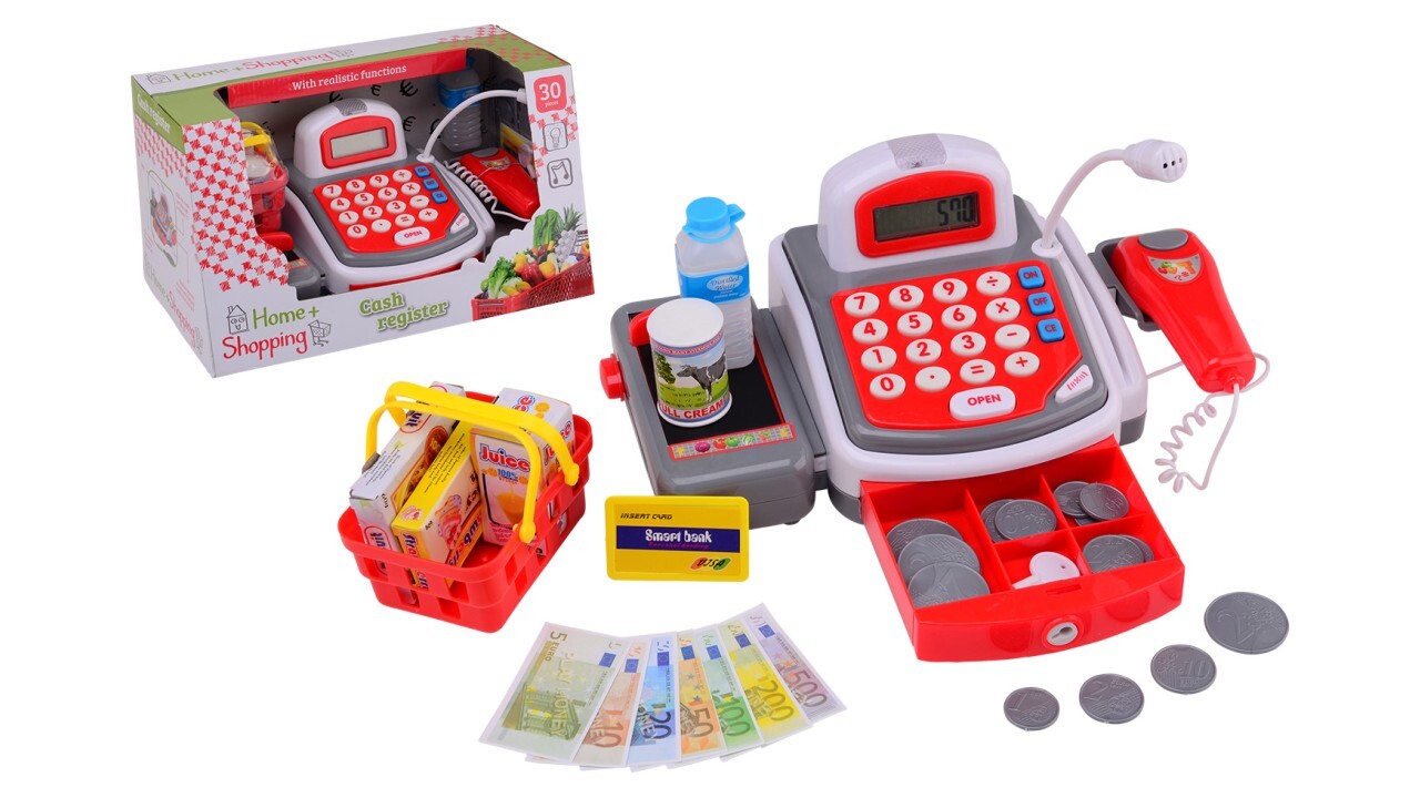 Home and Shopping Deluxe kassa met licht en geluid