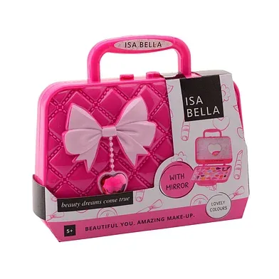 Isabella make-up koffer met spiegel, 25-delig