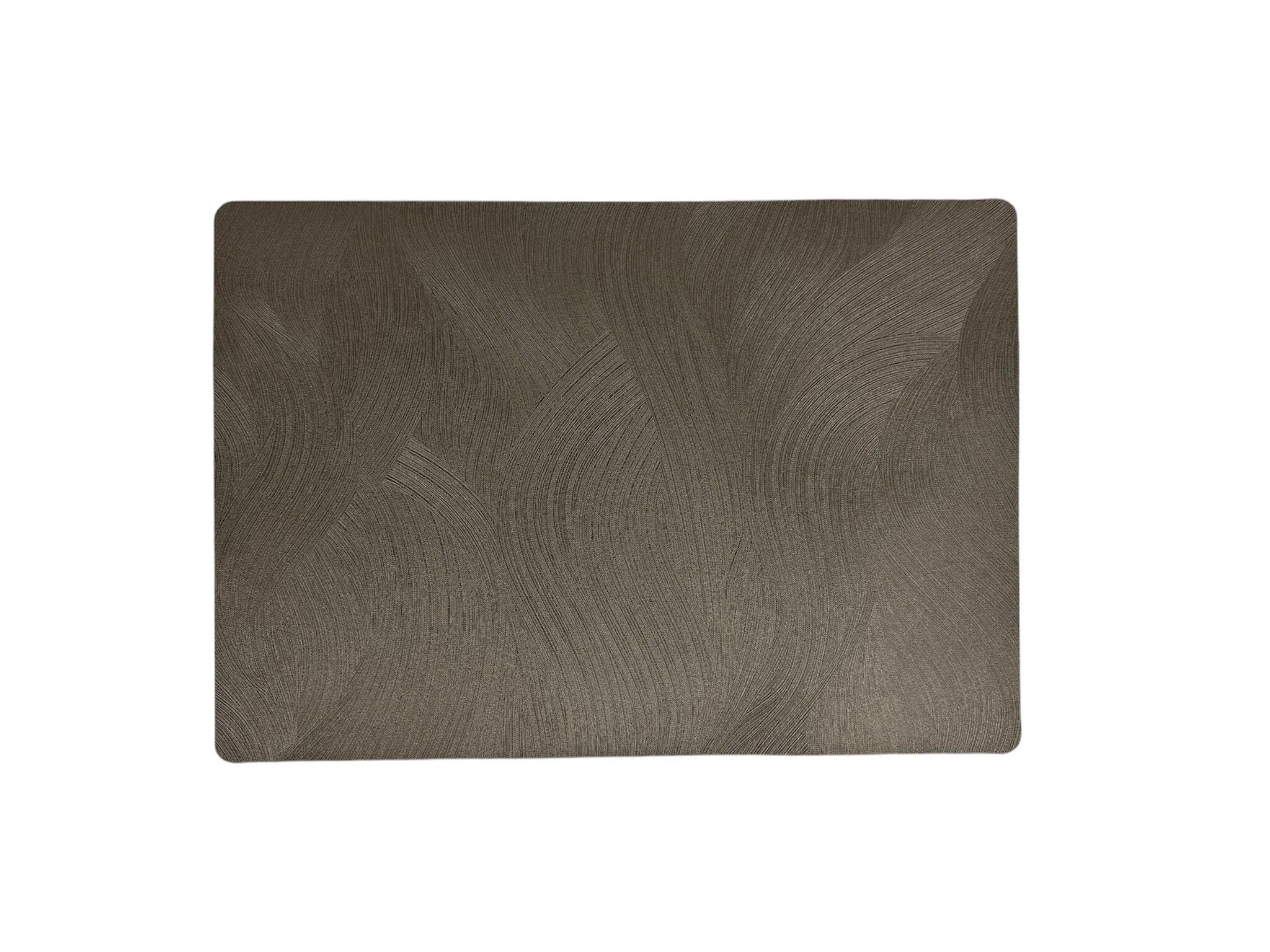 Wicotex placemats Damasco polyline taupe 30x43cm