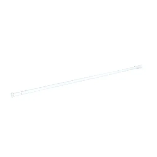 Wicotex Douchestang-douchegordijnstang aluminium wit 110-200cm