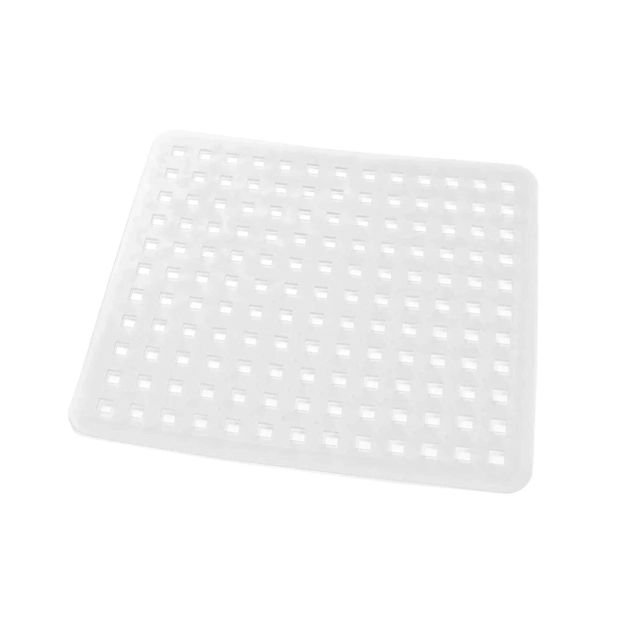 Wicotex gootsteenmat Lavello Quadro transparant 28x31.5cm