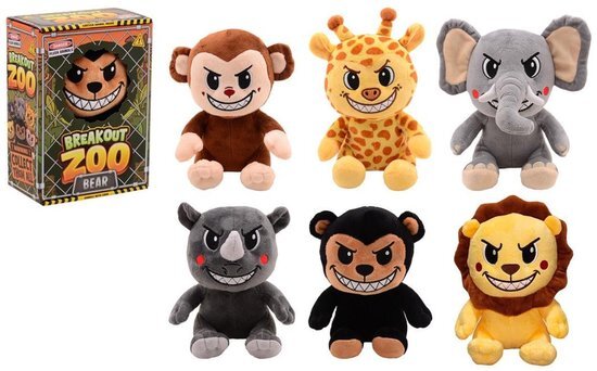 BREAK OUT ZOO Pluche dier