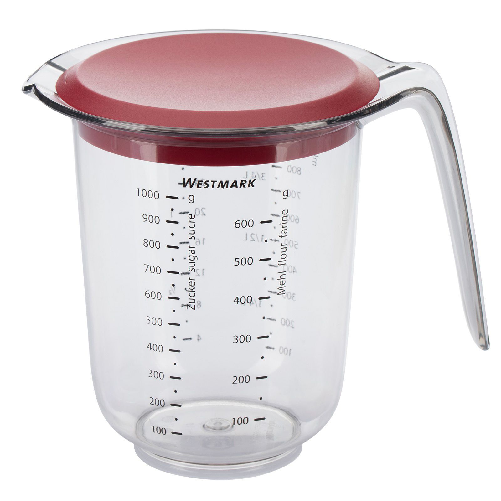 Westmark Maatbeker 1 liter met deksel