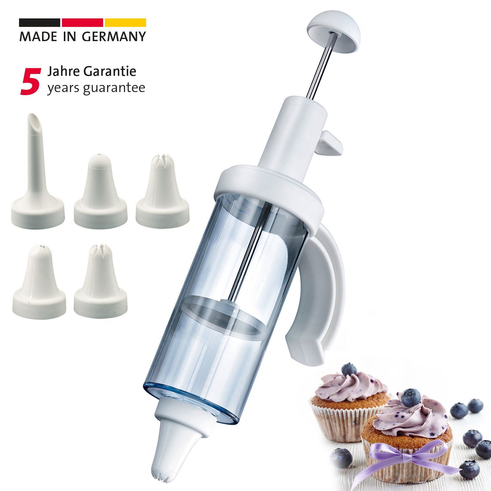 Westmark garneer en donutspuit 180ml