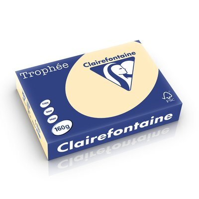 Clairefontaine Trophee A4 160gr creme 250vel