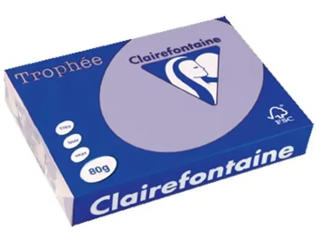 Clairfontaine Trophee A4 80gr lila 500vel