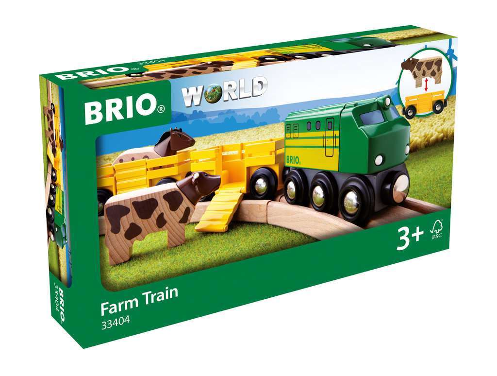 Brio trein met boerderijdieren