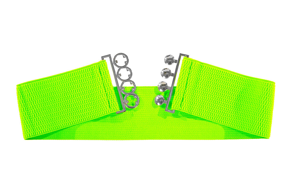 Riem elastiek neon groen
