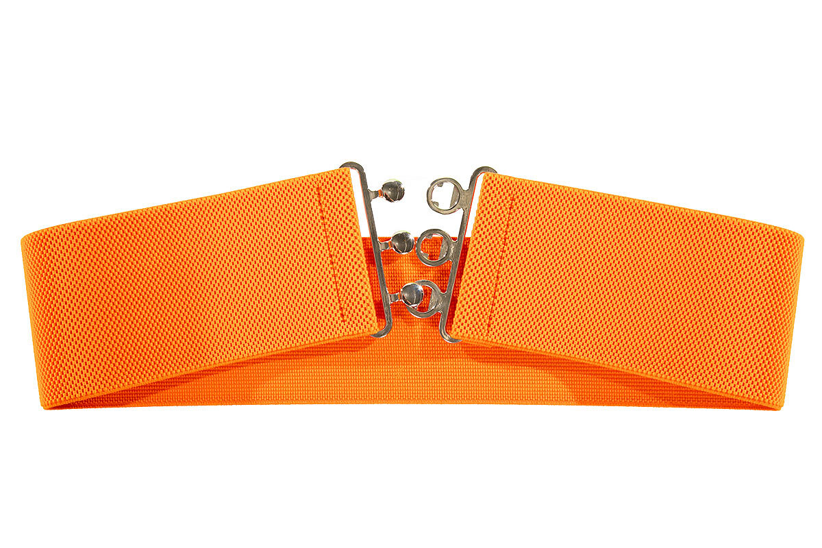 Riem elastiek neon oranje