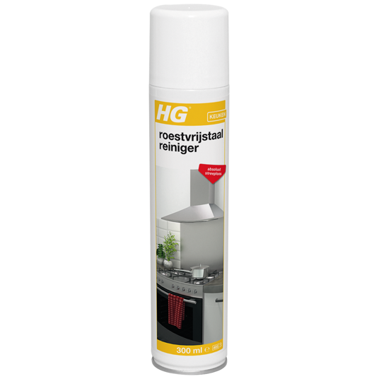 HG Roestvrijstaal reiniger