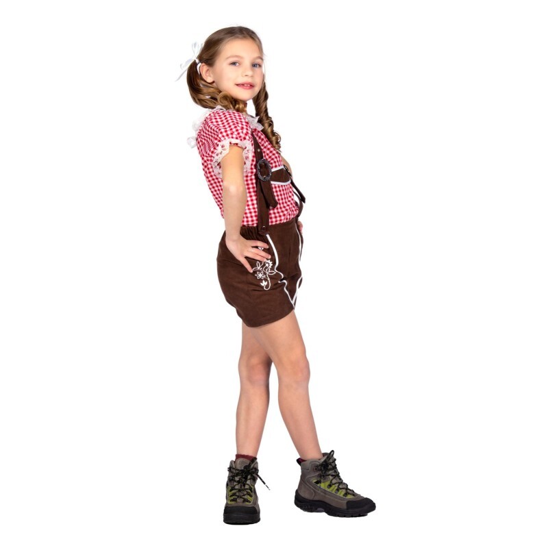Lederhose kort bruin