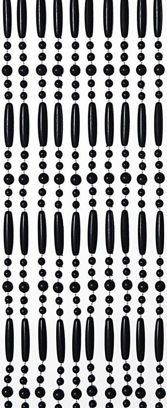 Wicotex vliegengordijn perla 90 x 220 cm zwart
