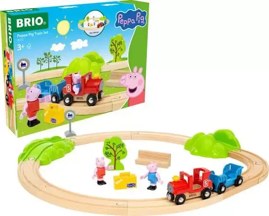 BRIO Peppa Pig treinset