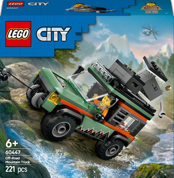 LEGO® City 60447 4x4 terreinwagen voor in de bergen