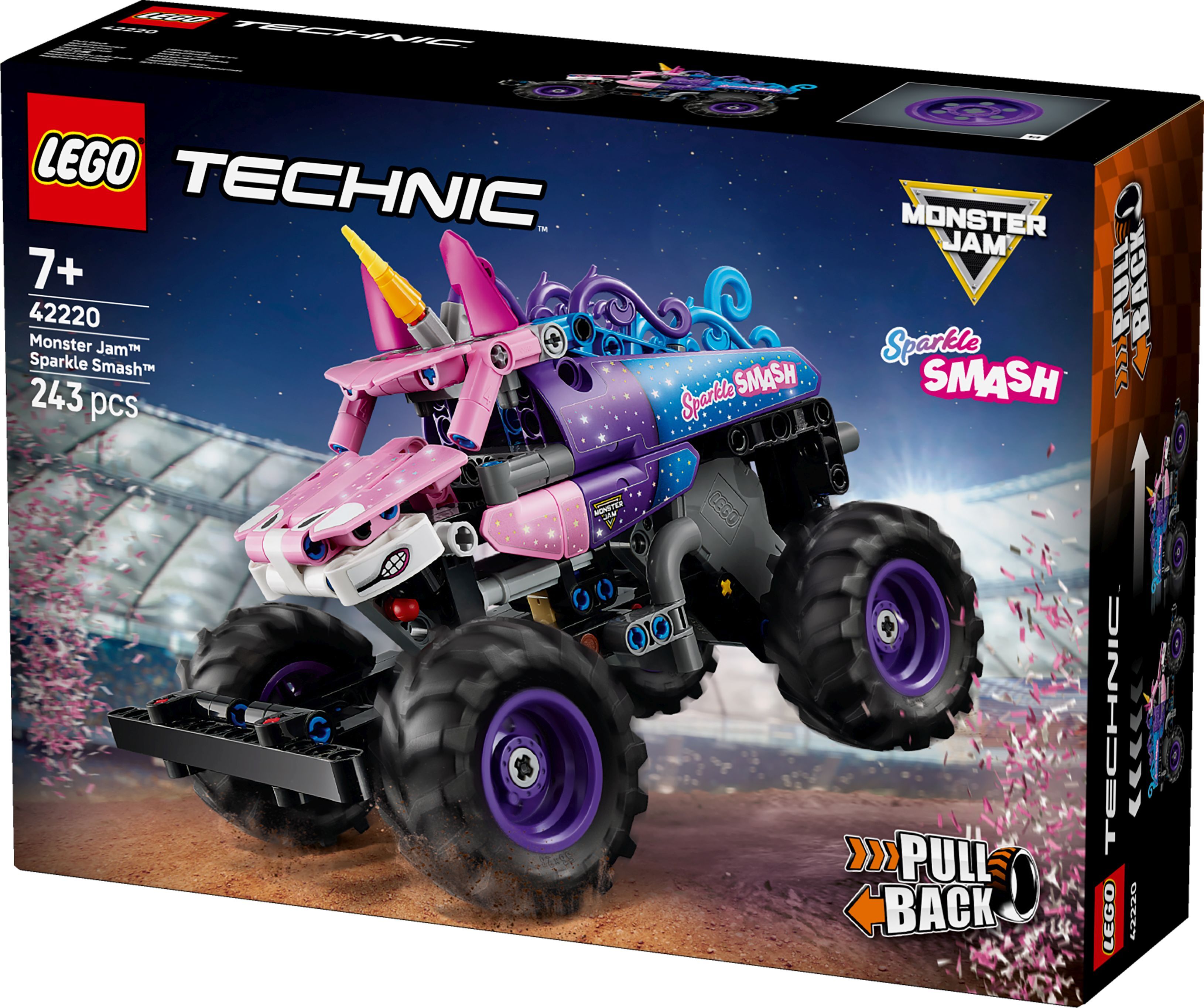 LEGO® Technic 42220 Monster Jam Sparkle Smash
