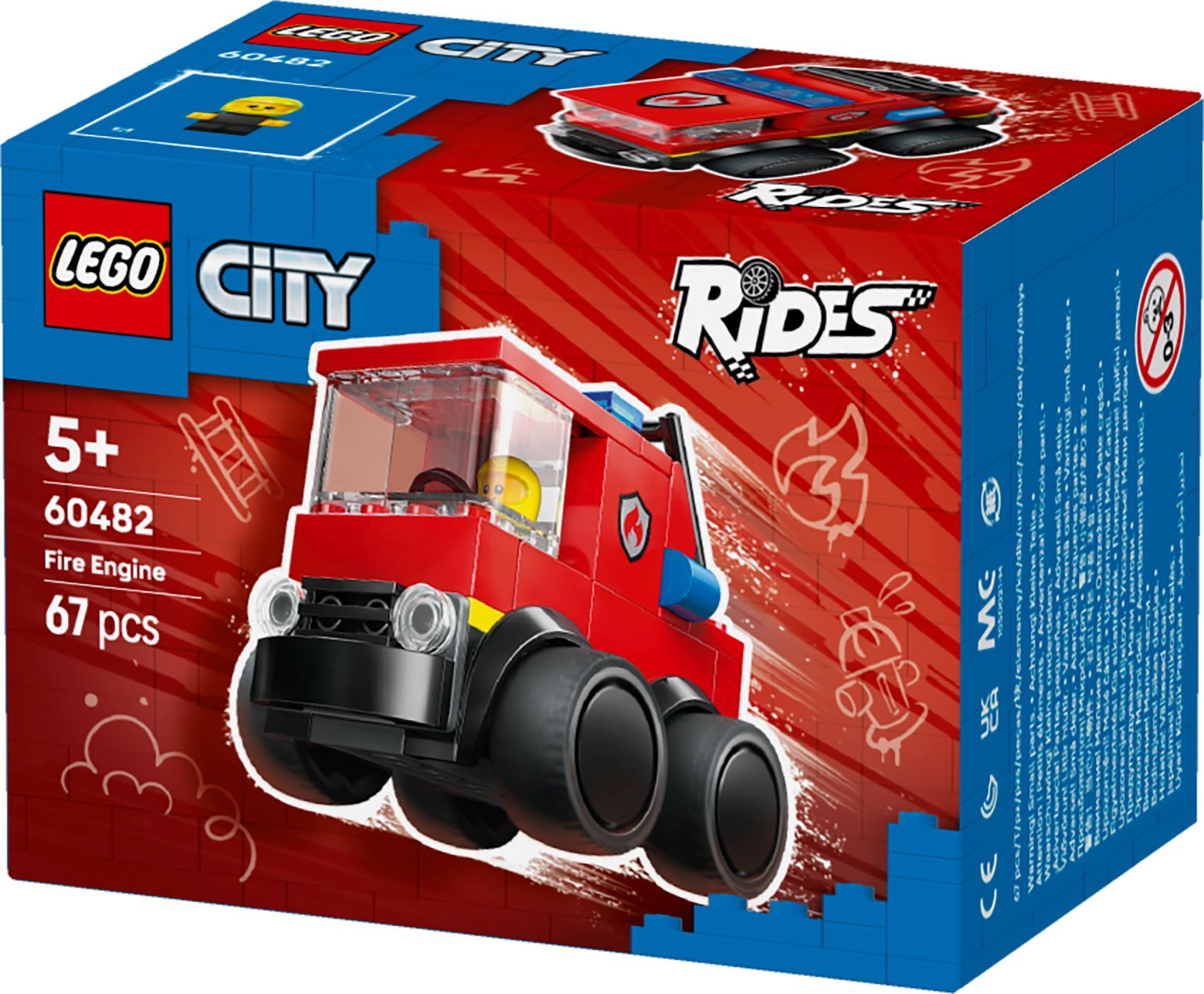 LEGO® City 60482 cool speedsters brandweerwagen