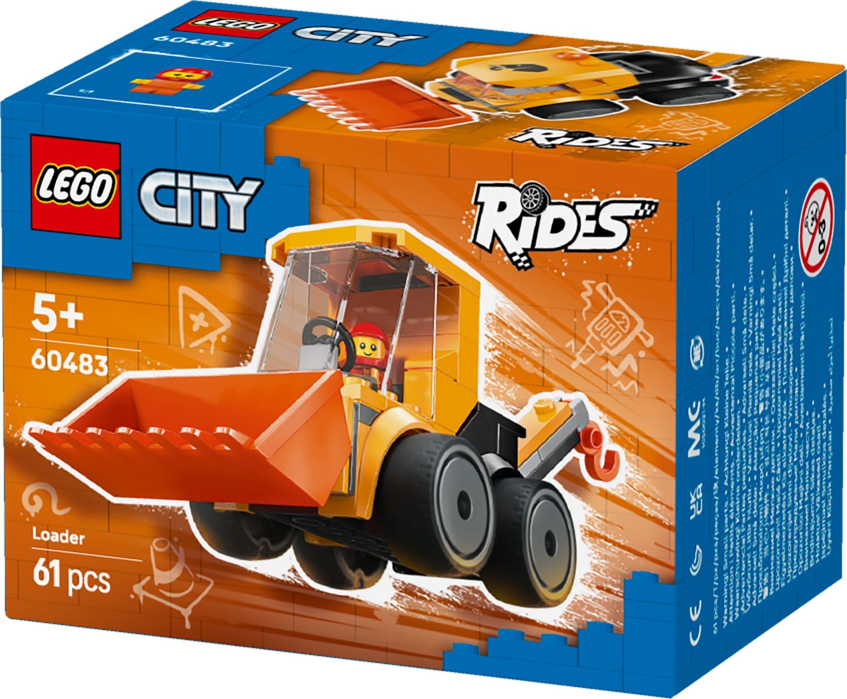 LEGO® City 60483 cool speedster bouwlader