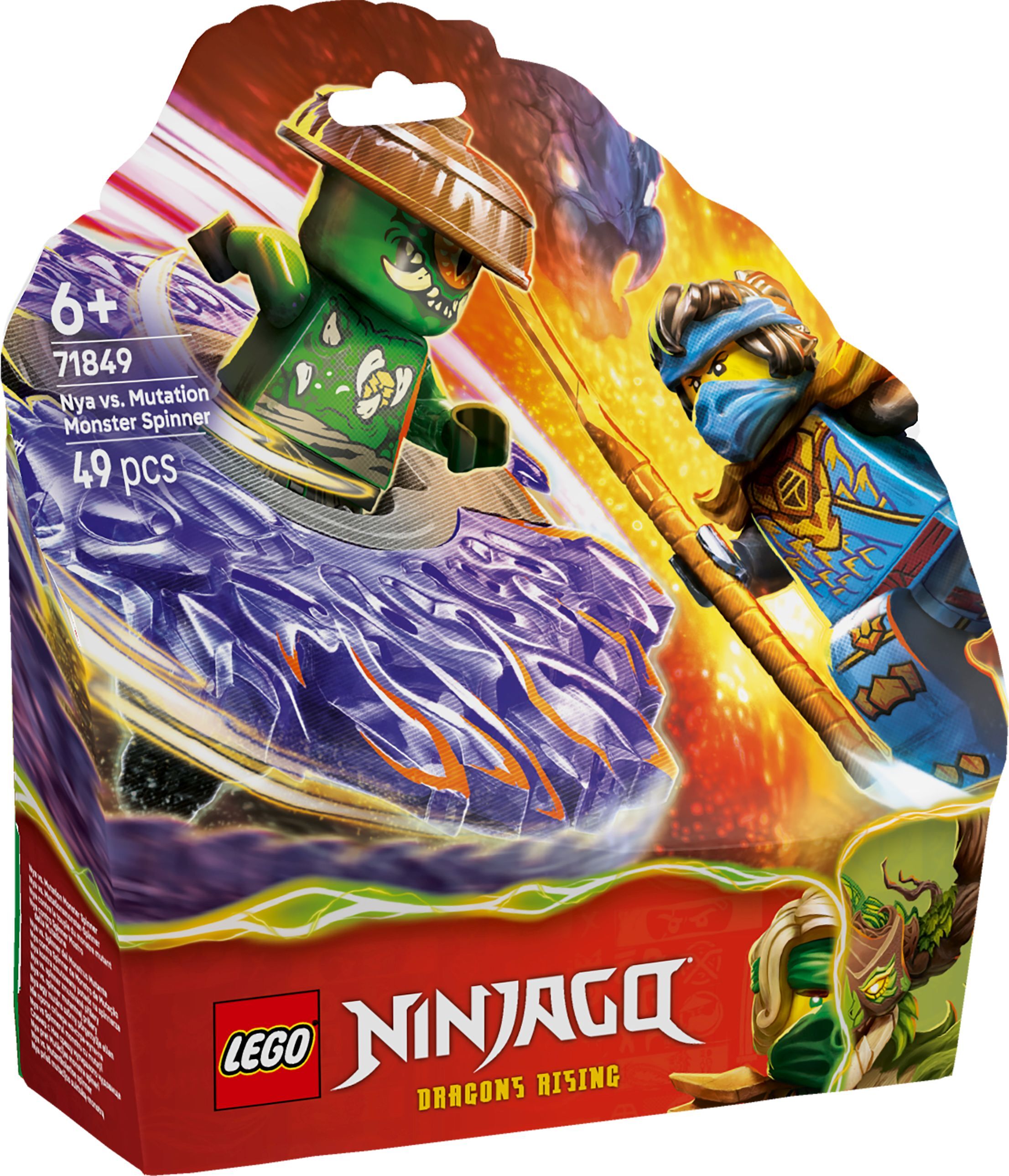 LEGO® Ninjago 71849 Nya vs. Elementaire monster spinner