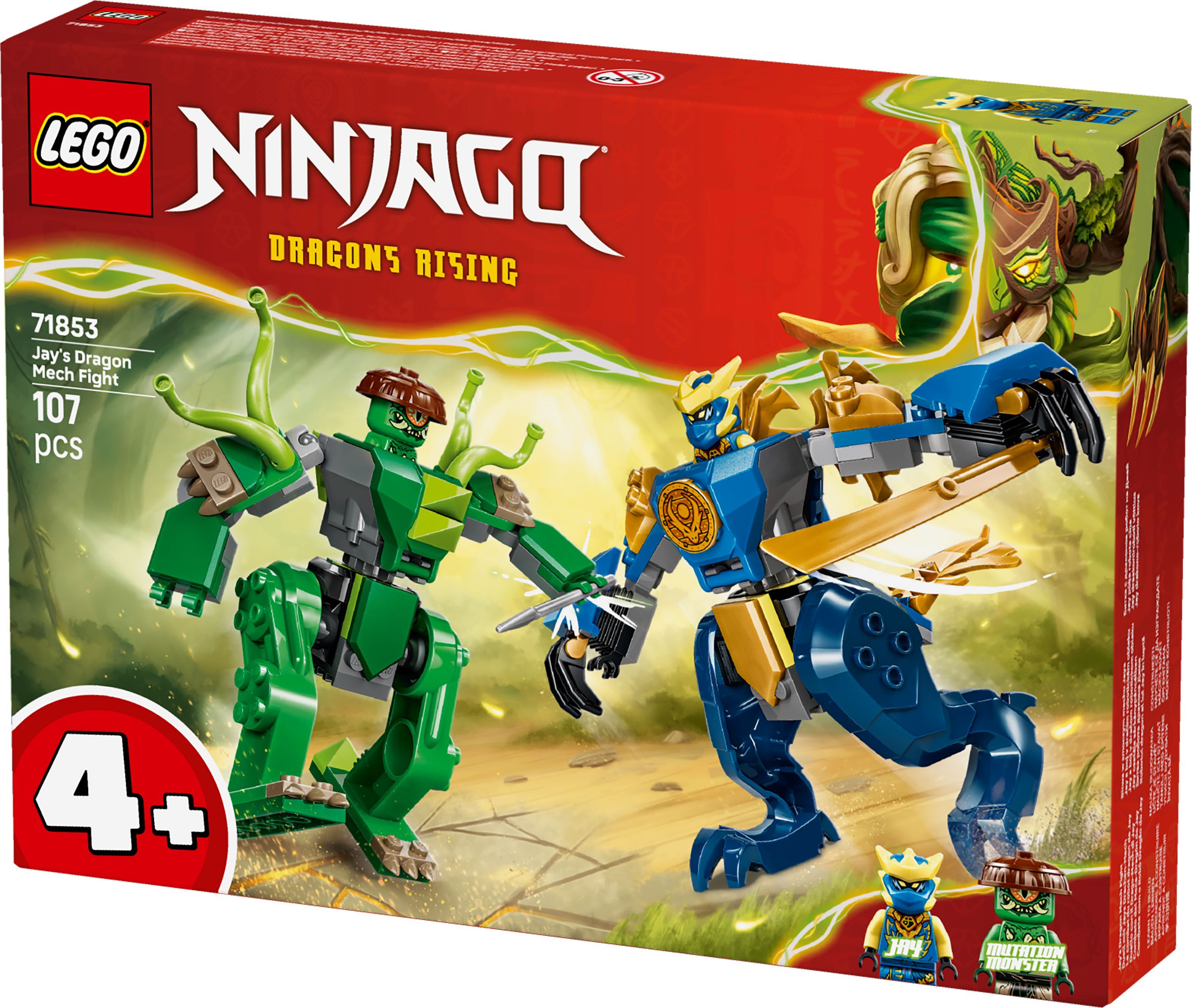 LEGO® Ninjago 71853 duel met Jay's drakenmech