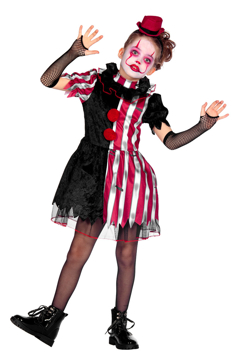 Halloween clown jurk