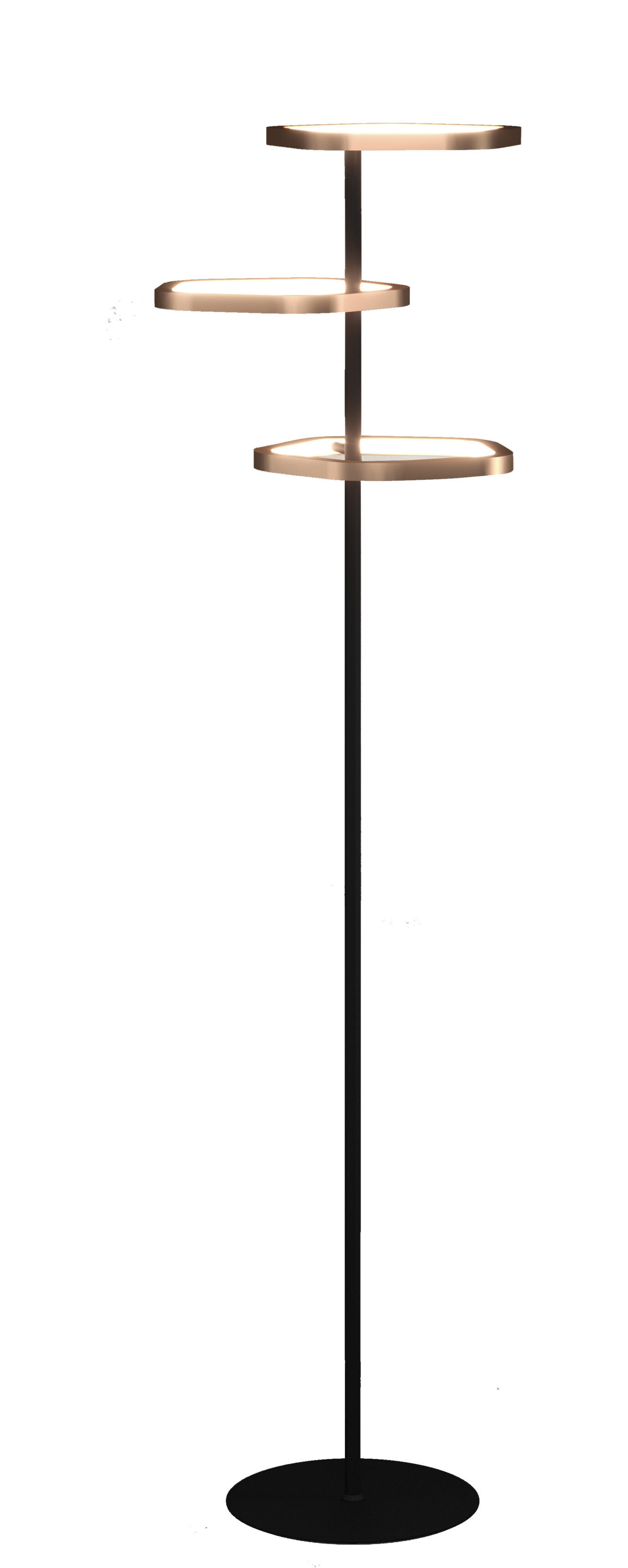 Vloerlamp Estrella brons