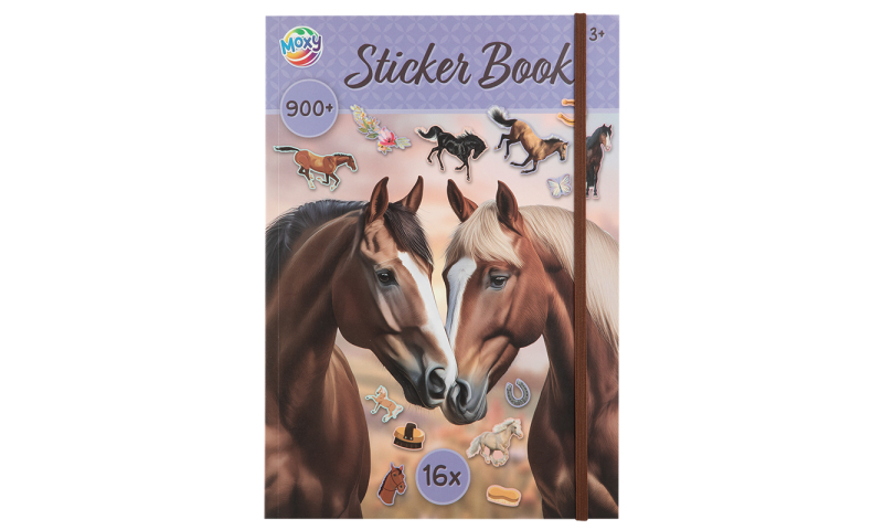 Paarden stickerboek A4