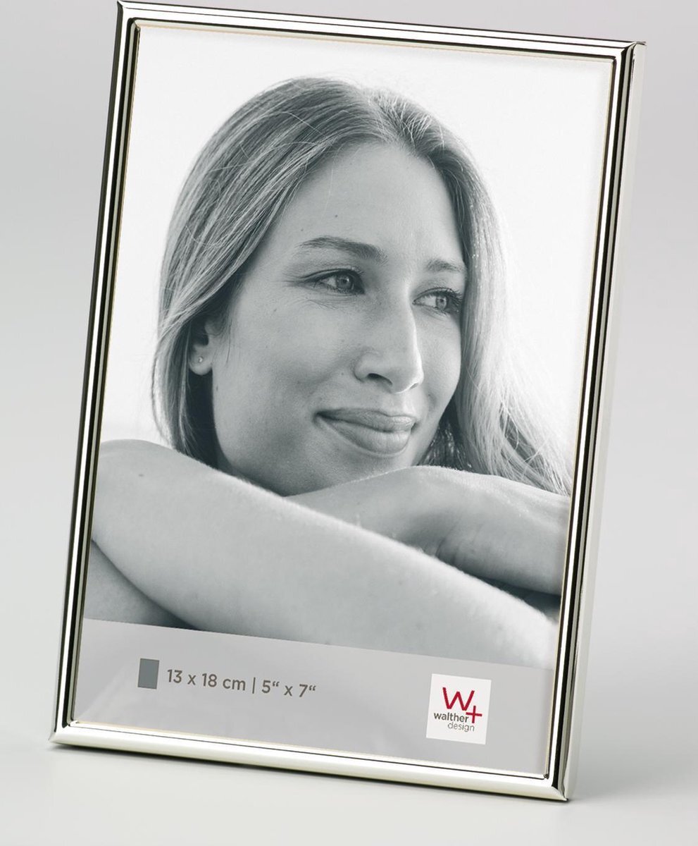 Fotolijst Chloe 3 9x13cm zilver