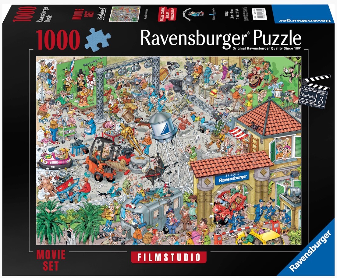 Ravensburger puzzel Ray movie set 3 filmstudio 1000 stukjes