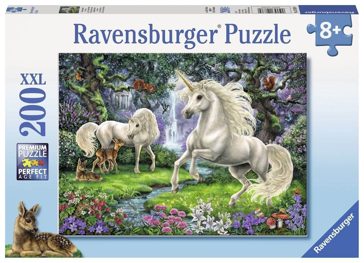 Ravensburger puzzel Sprookjesachtige eenhoorns 200 stukjes