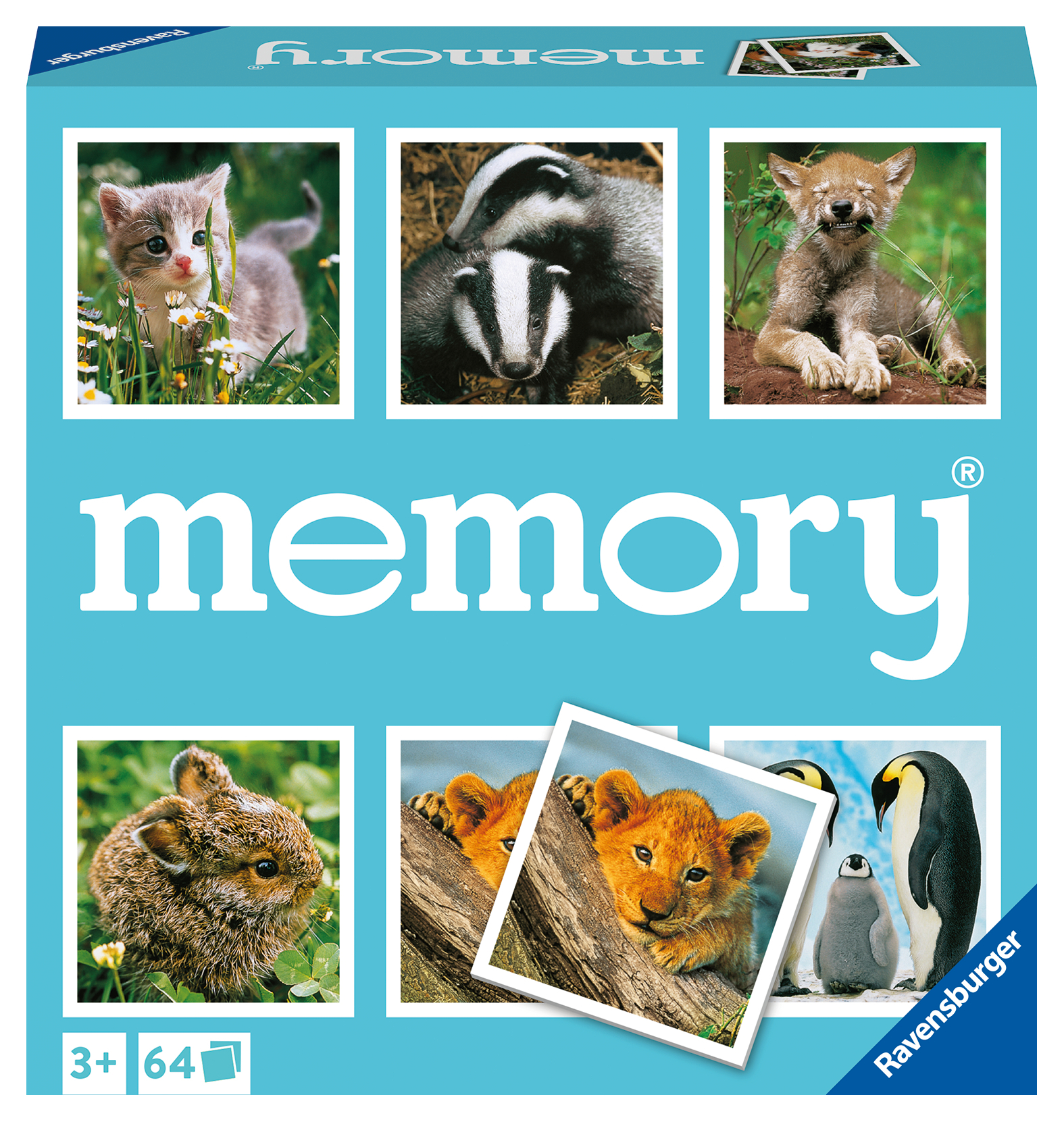 Ravensburger animal babies memory