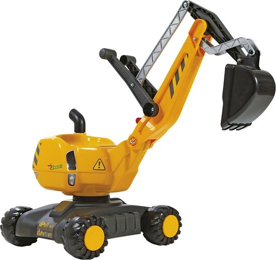 Rolly Toys Rolly rollydigger graafmachine 102x43x74cm geel