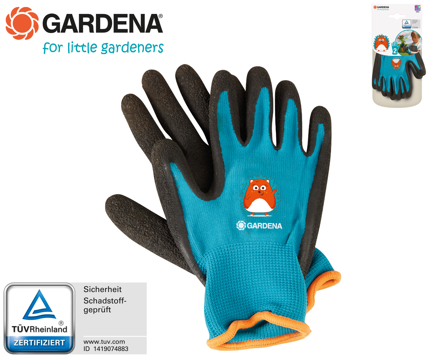 Gardena kids kindertuinhandschoenen (2 stuks)
