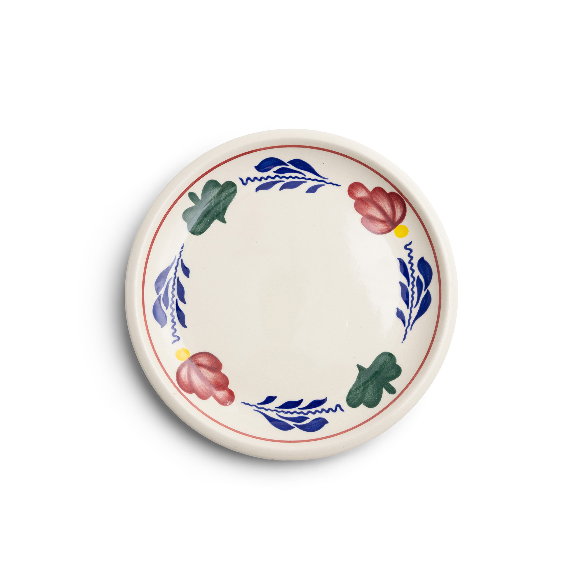 Boerenbont gebaksbord Menuet 16 cm