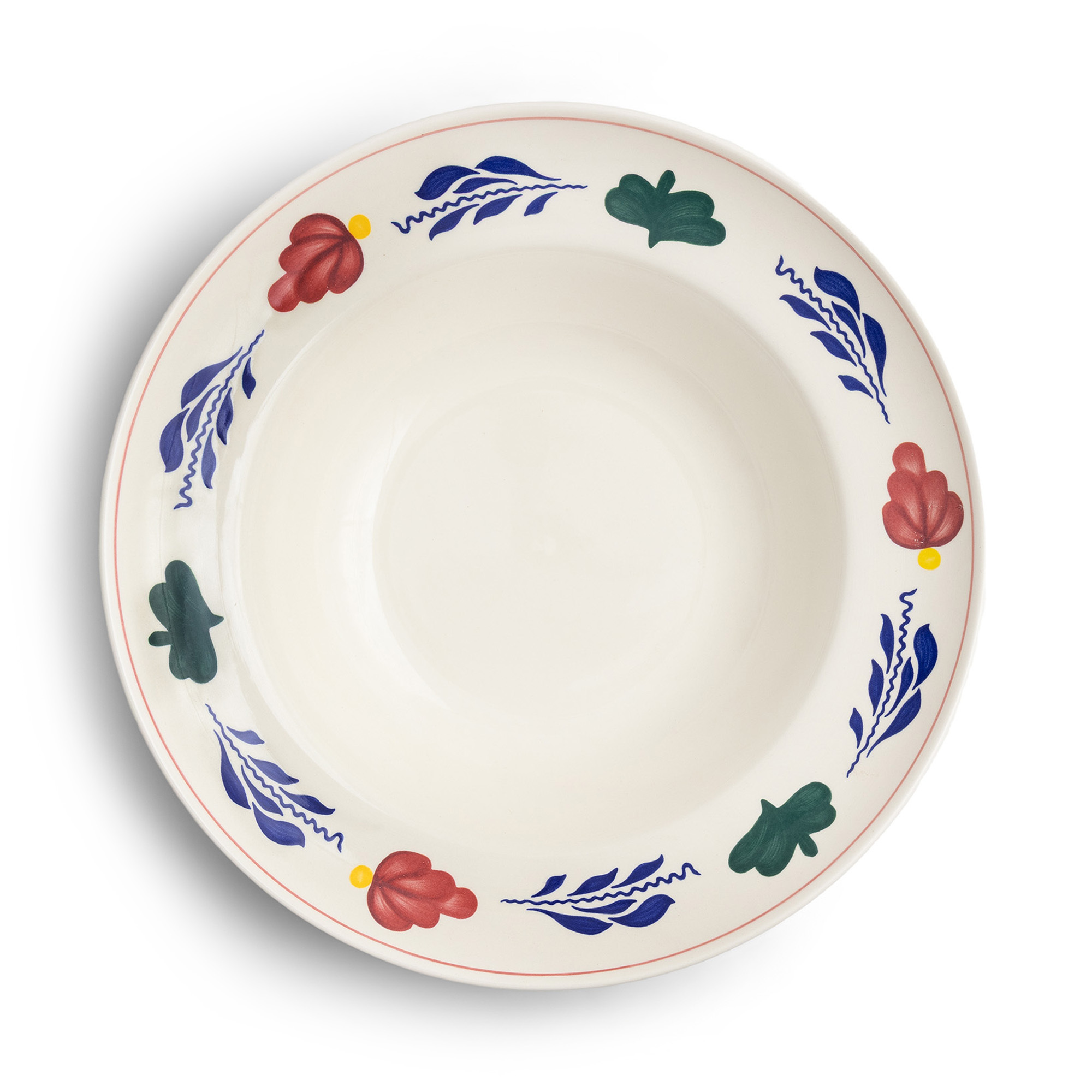Boerenbont bord diep 28 cm