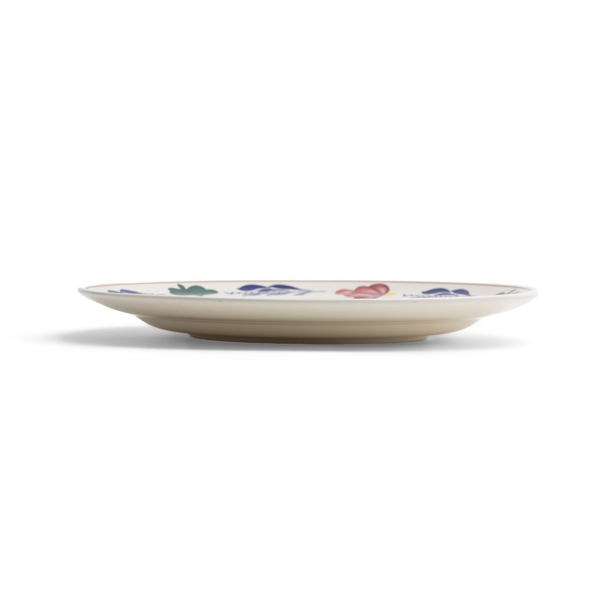 Boerenbont bord plat 25,5 cm