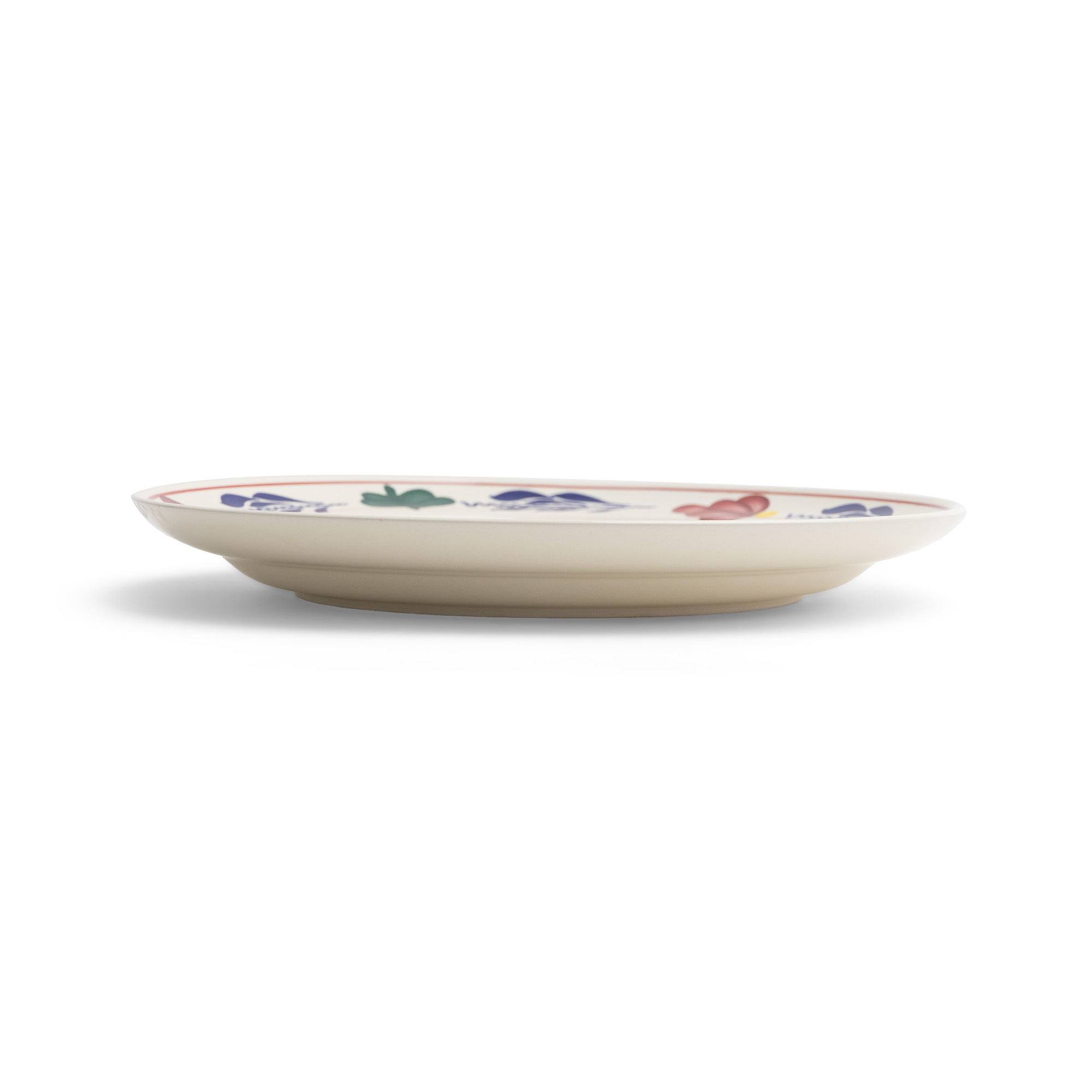Boerenbont bord plat 24 cm