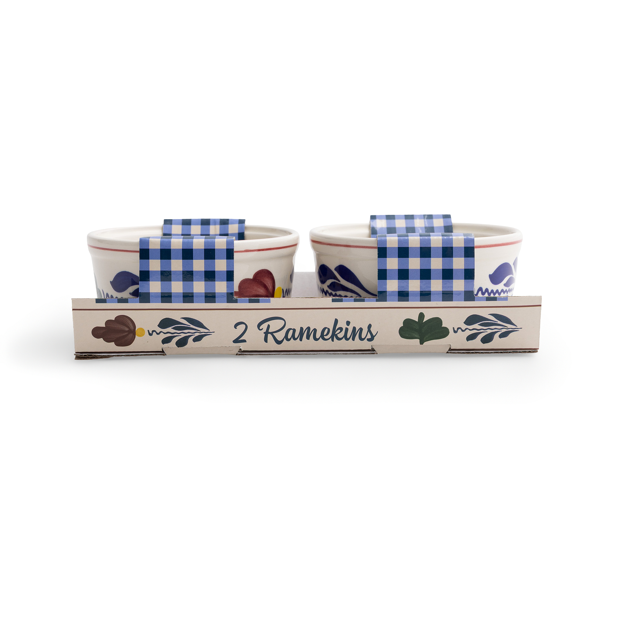 Boerenbont set van 2 ramekin 9,5 cm