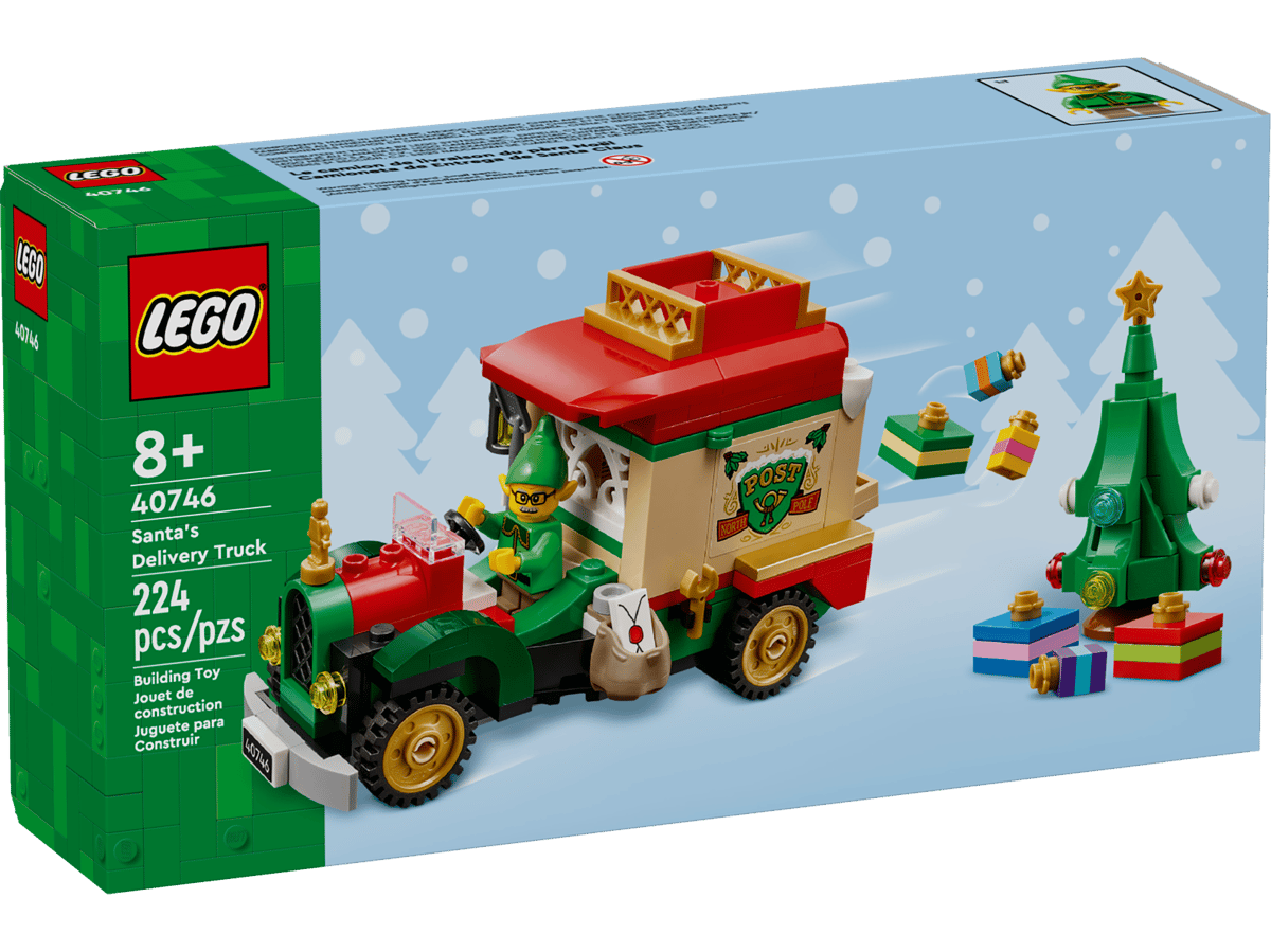 LEGO® 40746 kerstman bezorgbus afbeelding