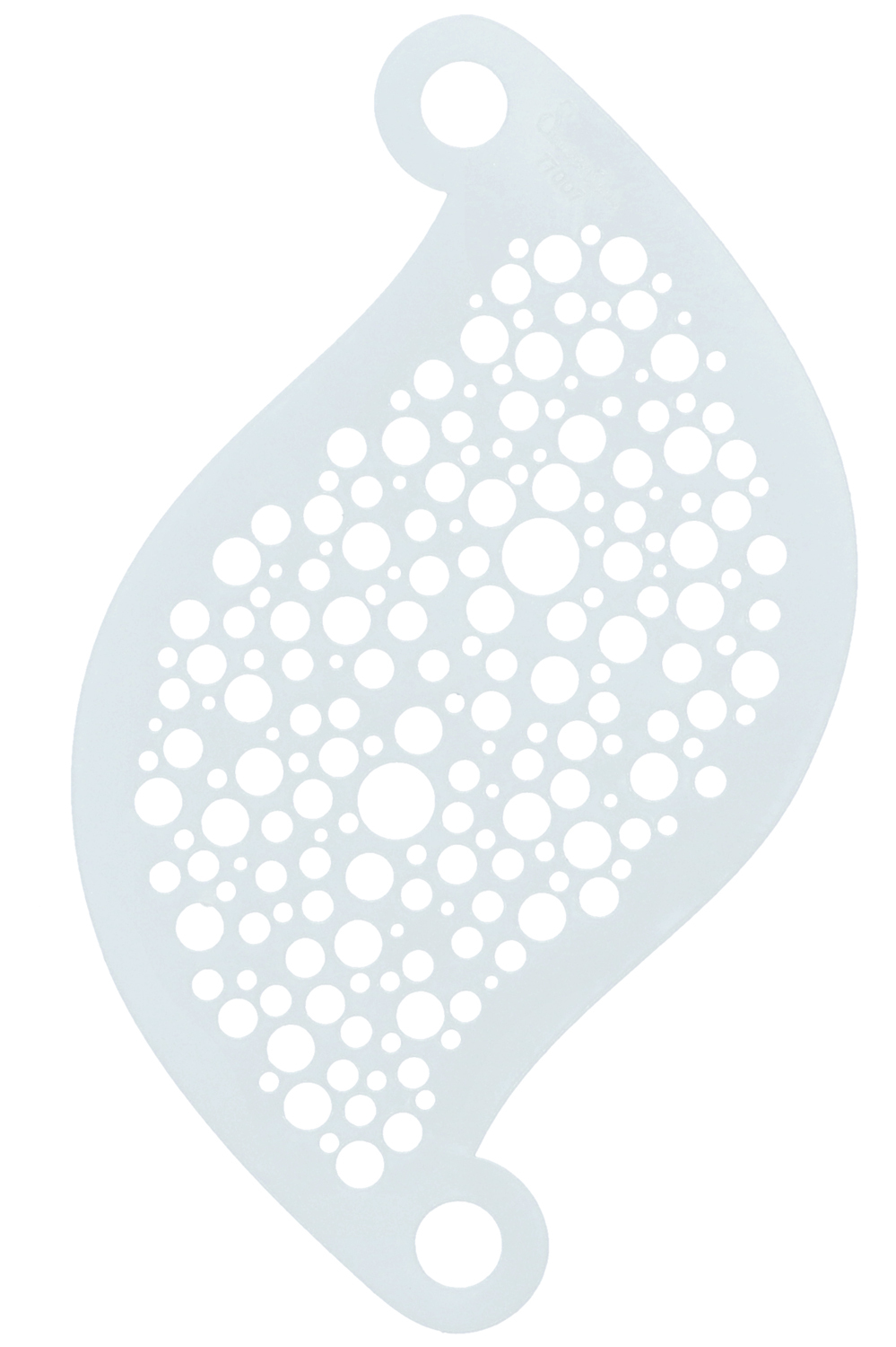 Face paint stencil Superstar Bubble 77007