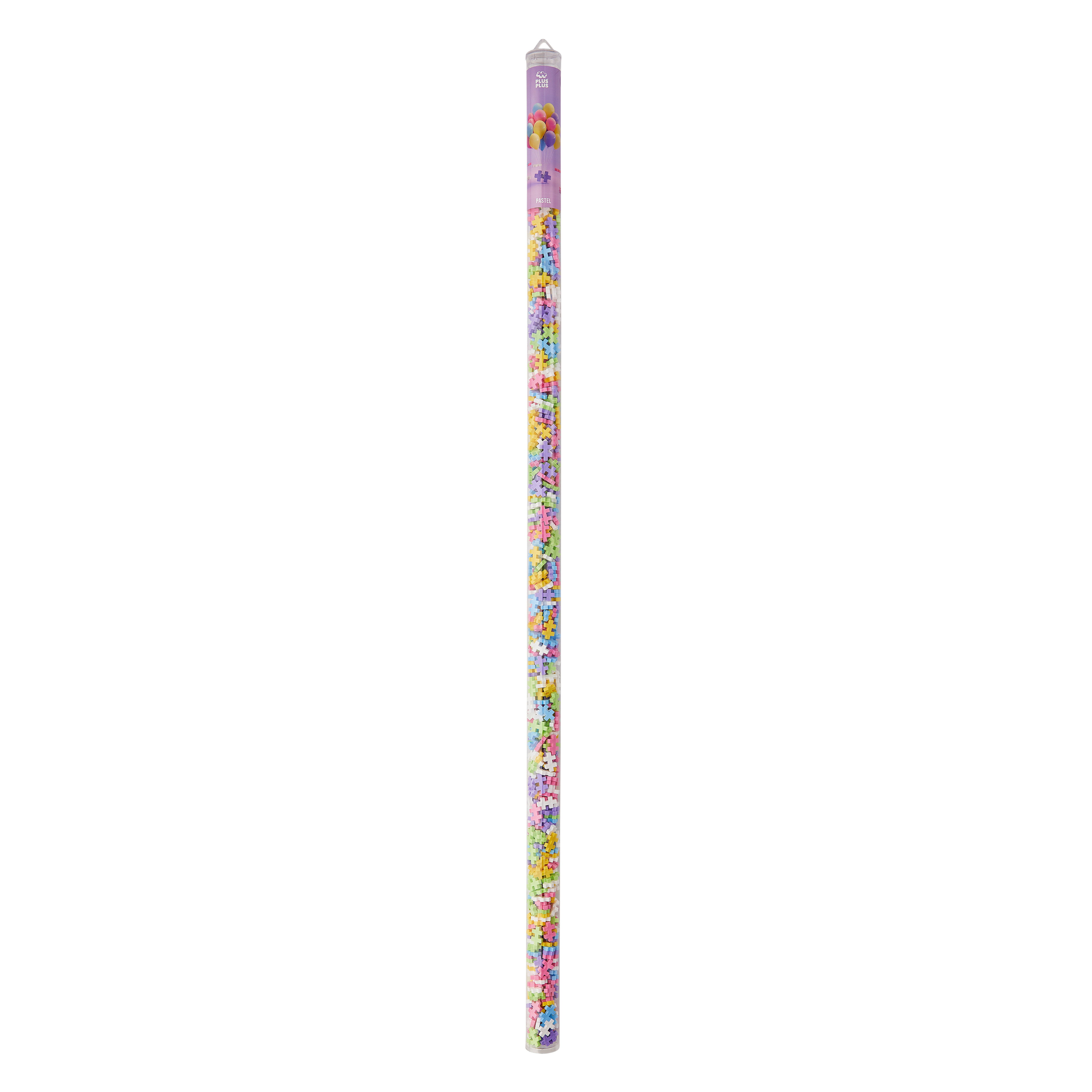Plus-Plus tube 1 meter pastel: 520 stuks (4108)